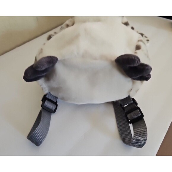 BOOKS A MILLION OWL PLUSH BACKPACK  19 INCH * ZIPPER BACK  Excellent Condition!! - Picture 7 of 9